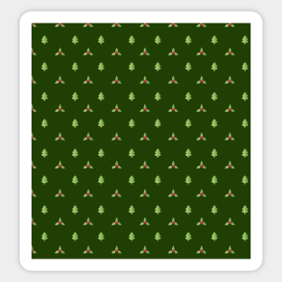 christmas patterns | lovely and cute patterns Sticker